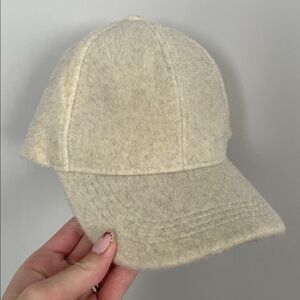 Lyla + Luxe Oat Felt Baseball Cap